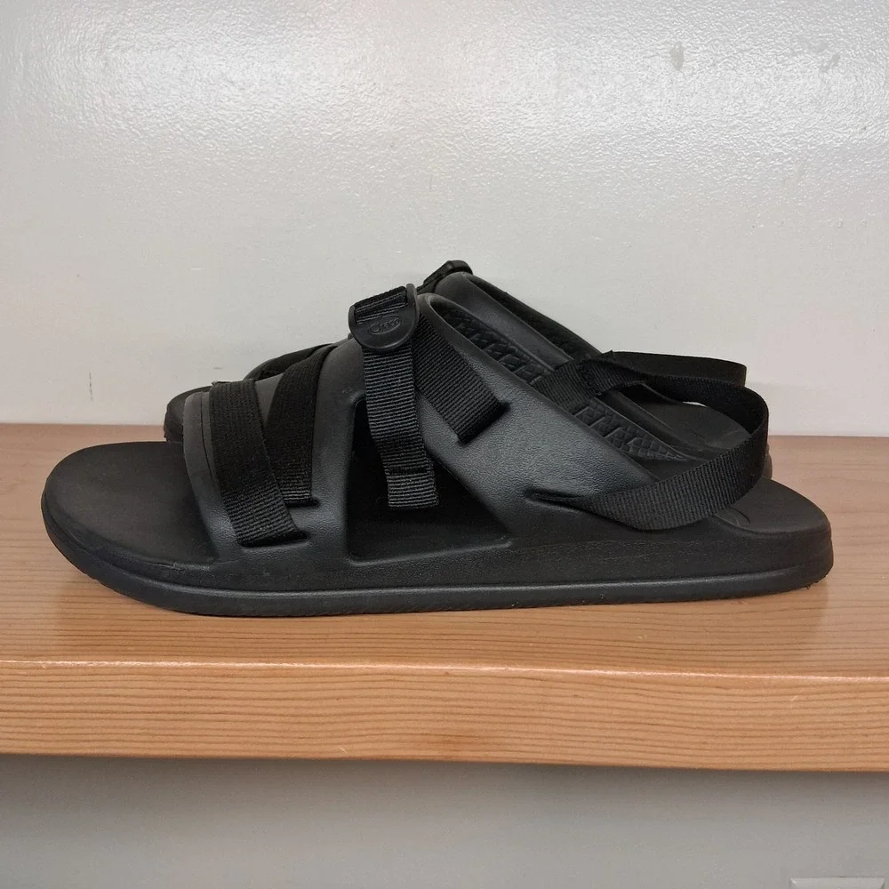 Chaco‎ Chillos Sport Sandals Slides Black Men's Size 13